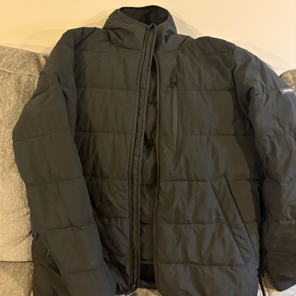 Abercrombie Black Puffer Jacket